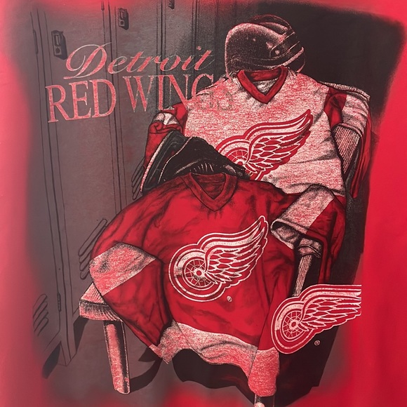 Vintage Nutmeg ‘Made in USA’ Detroit Red Wings Sweater - Picture 5 of 7